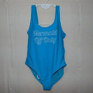No Boundaries Mermaid Off Duty Swimsuit XL